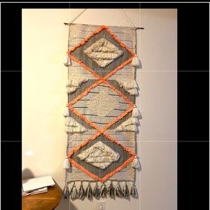 Anthropologie wall hanging! About 5 feet tall!